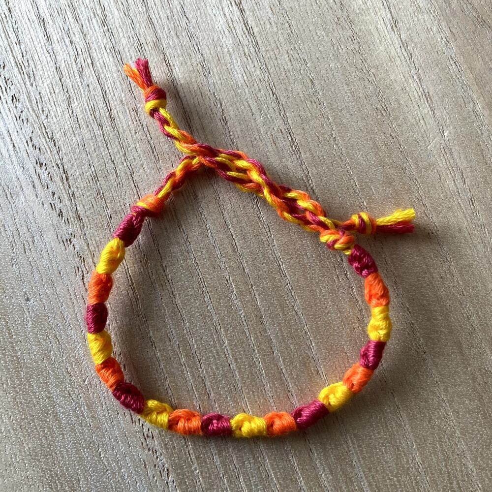 Golda Bracelet anklet trendy comfortable tie embroidery thread woven gift